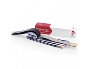 Бумага для контроля артикуляции прямая, двусторонняя, 50мкм