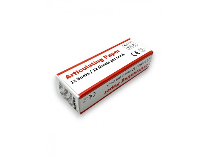 Артикуляционная бумага Crosstex Combo синяя-красная 71мкм 144 листа