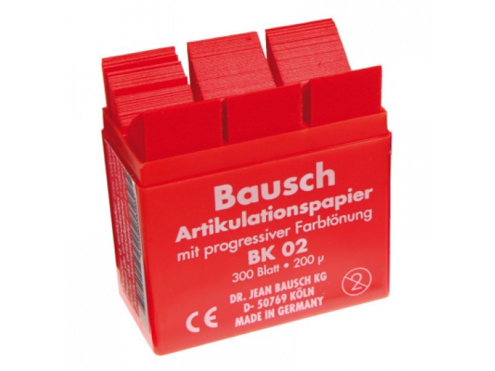 BK 02 артикуляционная бумага