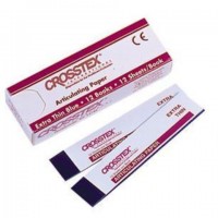Артикуляционная бумага 38мкм супер-тонкая Crosstex
