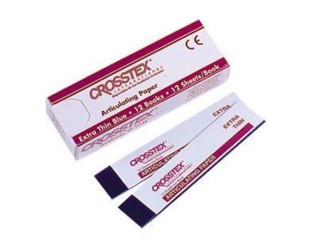 Артикуляционная бумага 38мкм супер-тонкая Crosstex