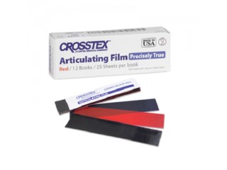 Артикуляционная бумага 13 мкм суперточная Crosstex