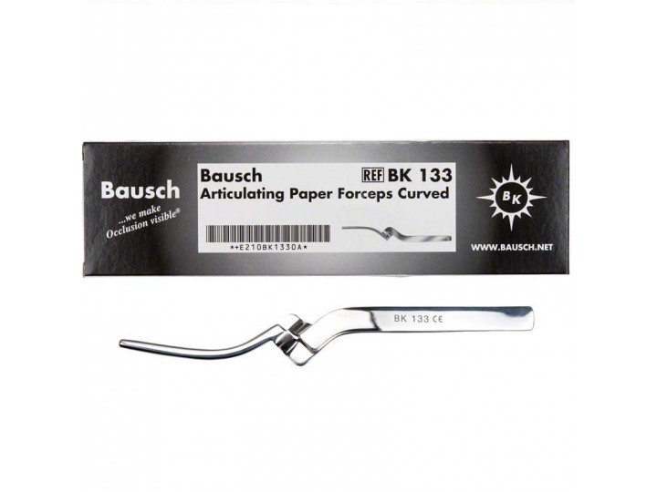 BK 133 пинцет угловой для бумаги