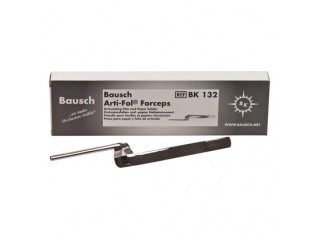BK 132 пинцет Arti-Fol прямой с вырезанной продольной канавкой