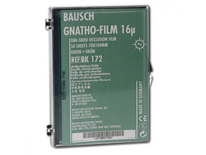 BK 172 окклюзионная фольга Gnatho-film