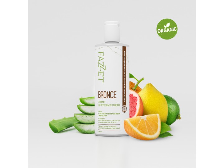 Антисептический гель Fazzet Plata Organic, 500 мл