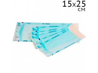 Пакеты Стерит 15х25 см для стерилизации комбинированные самоклеящиеся