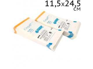 Белые крафт-пакеты Стерит 11,5х24,5см (влагопрочные)