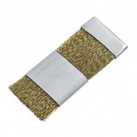 Щётка для очистки боров плоская латунь