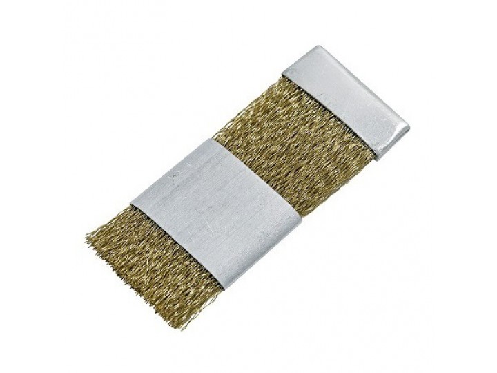 Щётка для очистки боров плоская латунь