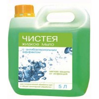 Чистея жидкое мыло антибактериальное 5 л