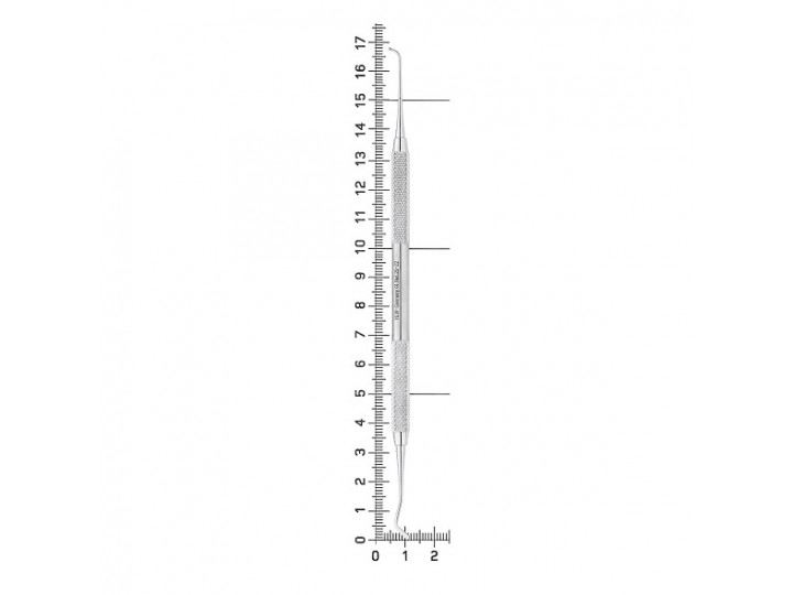 Гладилка комбинированная с шаровидным штопфером 1.0 мм 29-22