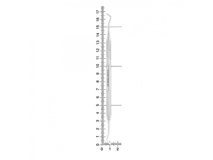 Гладилка комбинированная с шаровидным штопфером 1.0 мм 29-26