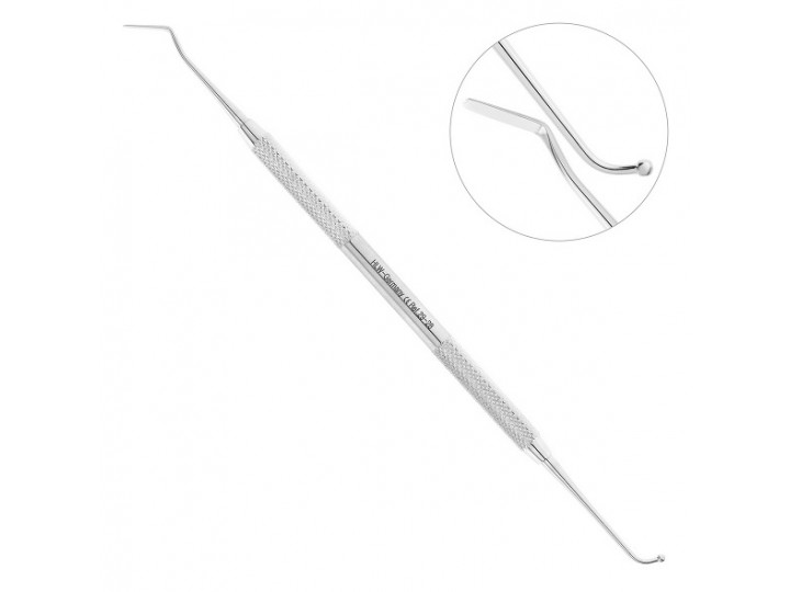 Гладилка дистальная комбинированная с шаровидным штопфером 2.0 мм 29-28