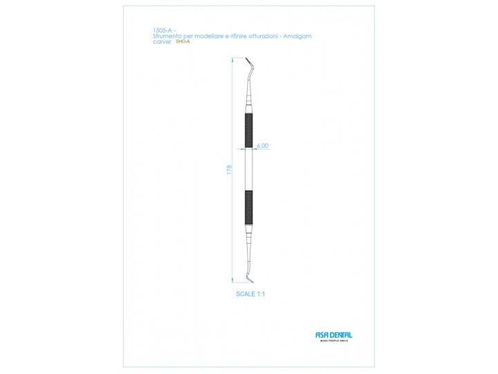 Штопфер двусторонний 1505-A
