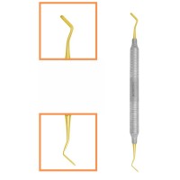 Гладилка двухсторонняя #4, 708-040G TITANIUM