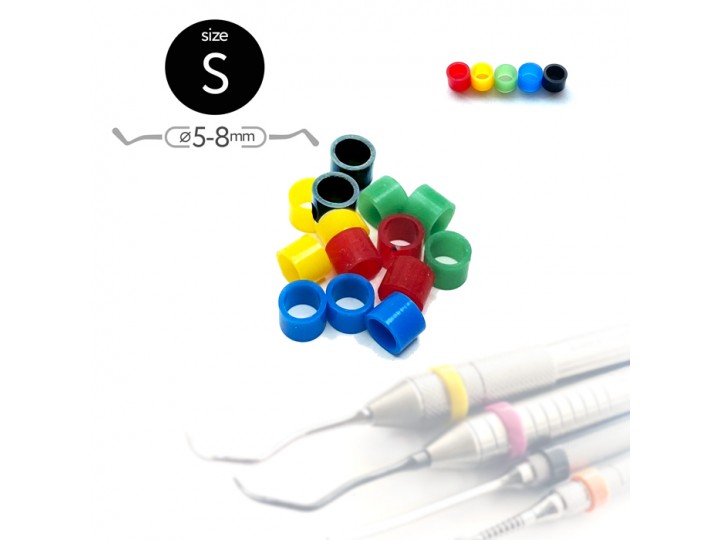 Маркировочные кольца для инструментов размер S (5-8 мм), (50 шт) 5700-15