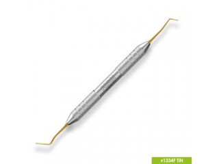 Удлиненная узкая гладилка с цилиндрическим штопфером 1334F TiN