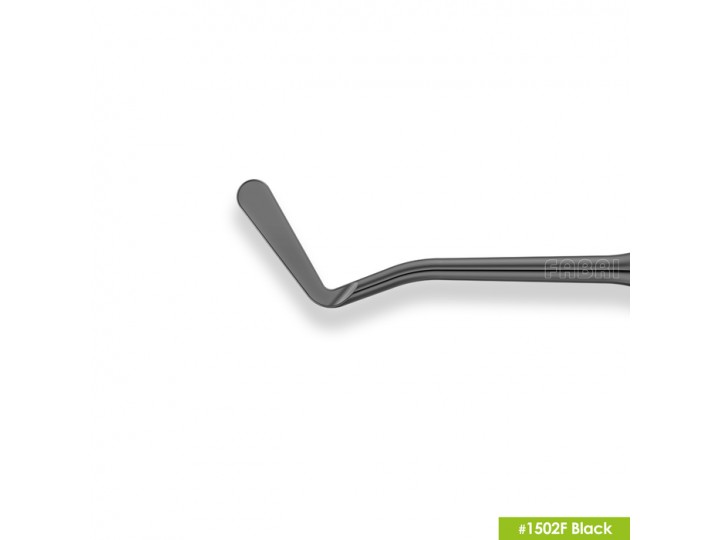 Средняя гладилка с конусовидным штопфером 1502F Black