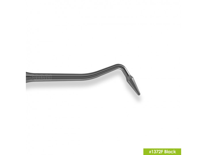 Узкая гладилка с конусовидным штопфером 1372F Black