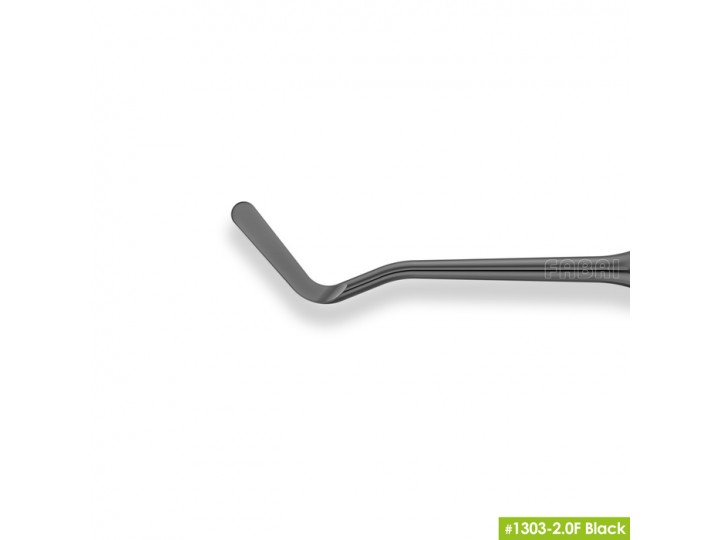 Средняя гладилка с двухугловым штопфером 1303-2,0F Black