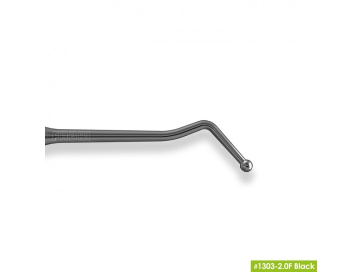 Средняя гладилка с двухугловым штопфером 1303-2,0F Black