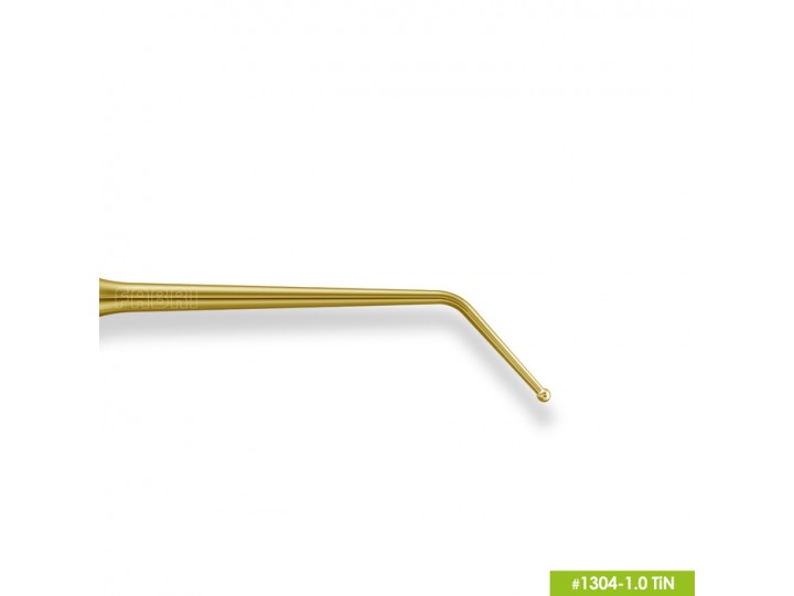 Удлиненная узкая гладилка с штопфером 1304-1,0 TiN