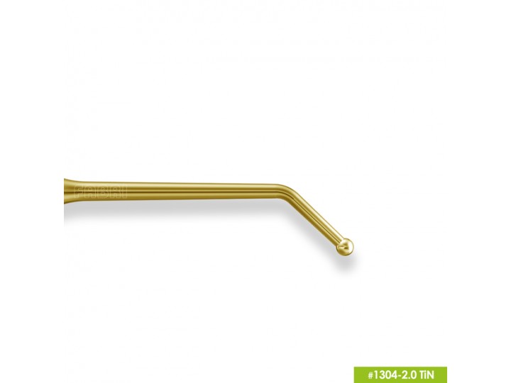 Удлиненная средняя гладилка с штопфером 1304-2,0 TiN