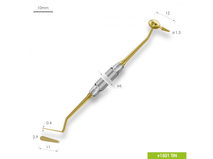 Штопфер-конденсатор-гладилка 1501 TiN