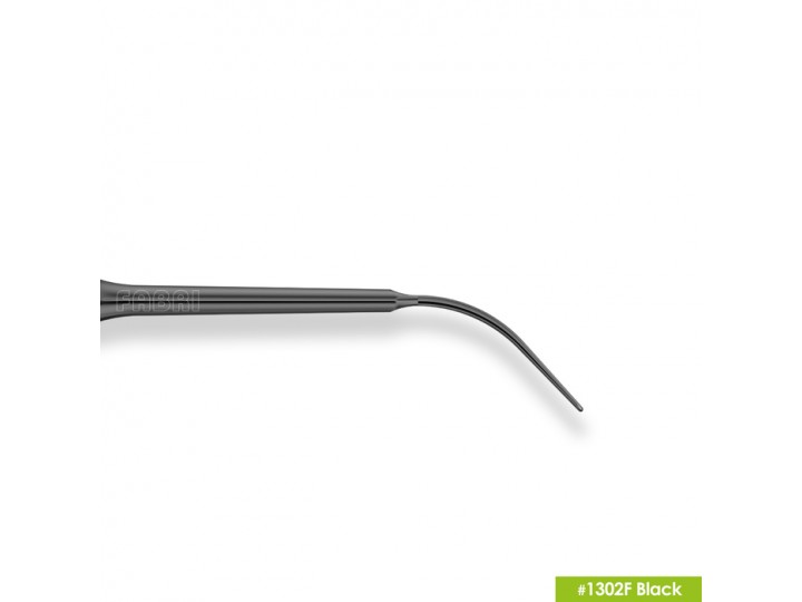 Двухсторонняя серповидная гладилка 1302F Black