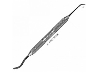 Двухсторонняя серповидная гладилка 1302F Black