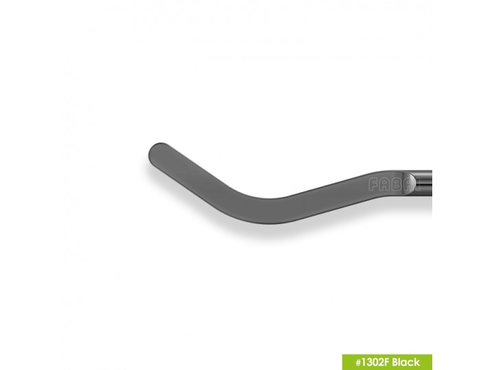Двухсторонняя серповидная гладилка 1302F Black
