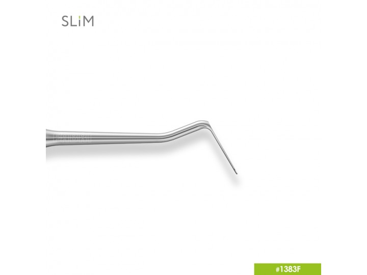 Двухсторонняя прямая / дистальная гладилка SLIM с эргономичной ручкой 1383F