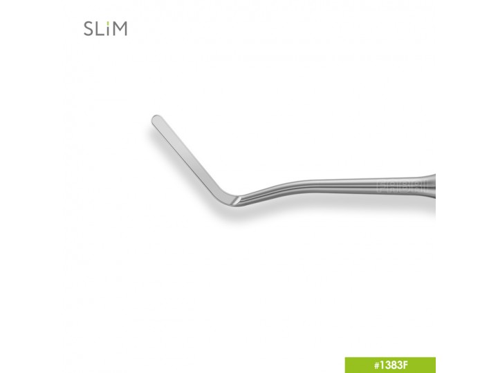 Двухсторонняя прямая / дистальная гладилка SLIM с эргономичной ручкой 1383F