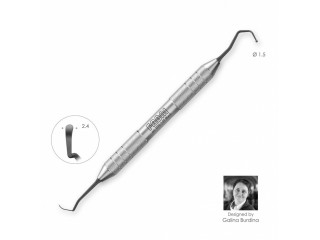 Гладилка штопфер средняя 1510-1,5F Black