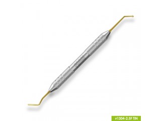 Удлиненная средняя гладилка с штопфером 1304-2,5F TiN
