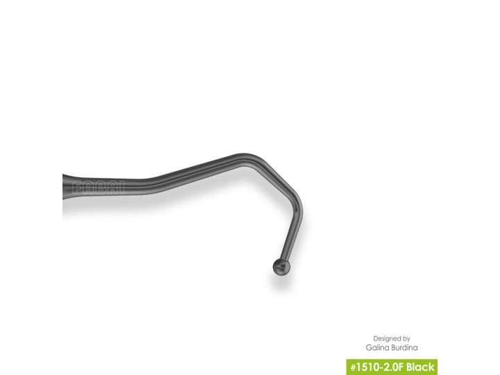 Гладилка штопфер средняя 1510-2,0F Black