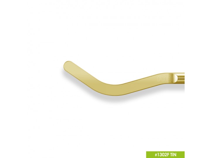 Двухсторонняя серповидная гладилка 1302F TiN