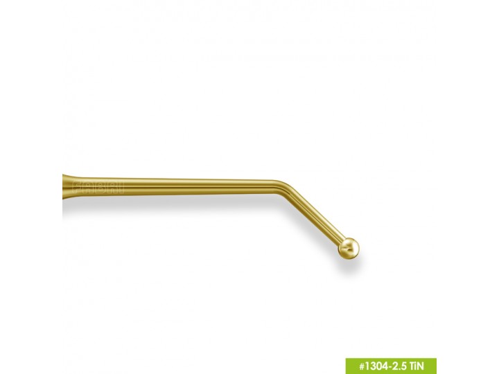 Удлиненная средняя гладилка с штопфером 1304-2,5 TiN