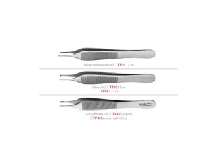 TP41, TP42, TP43 Пинцет Adson хирургический, 12 см