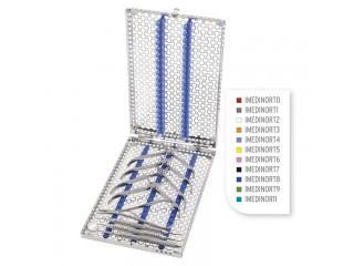 IMEDINORT_ Кассеты DIN для 6 инструментов ортодонтические