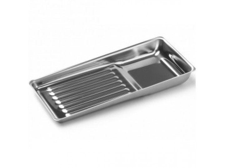 Лоток стоматологический ЛМС-8 AISI 430 (12Х17)