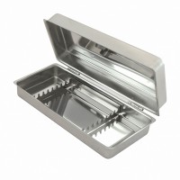 Лоток стоматологический ЛМСК с крышкой и ложементом