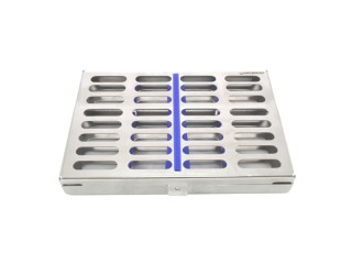 Контейнер на 7 инстр. перфорированный с силикон.укл. КПрПК