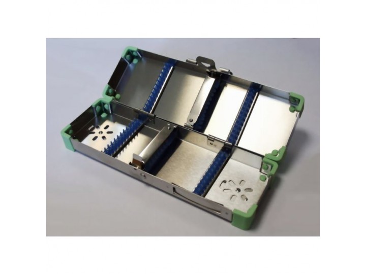 Стерилизационная кассета Free, S, зелёная, 24042