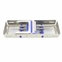 Кассета с прижимом 195х60х25 с укладкой на 3 инструмента