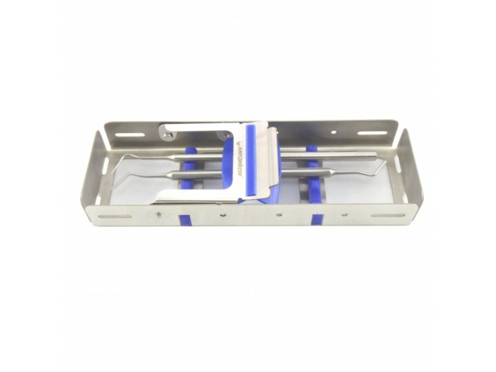 Кассета с прижимом 195х60х25 с укладкой на 3 инструмента
