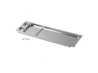 Лоток стальной, размер S, 245x73x8 мм, 13410