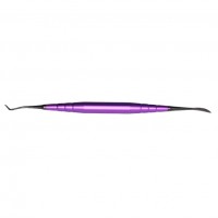 Инструмент моделировочный для пластмасс ручка 07316 фиолетовая, насадка (RD3, RD4) - тефлон