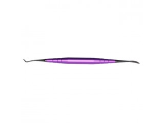 Инструмент моделировочный для пластмасс ручка 07316 фиолетовая, насадка (RD3, RD4) - тефлон